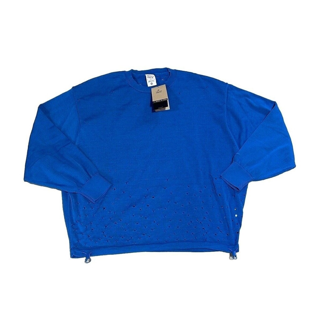 Nike Sportswear Tech Pack Men Long-Sleeve Sweater (FN2612-402) Star Blue Sz M